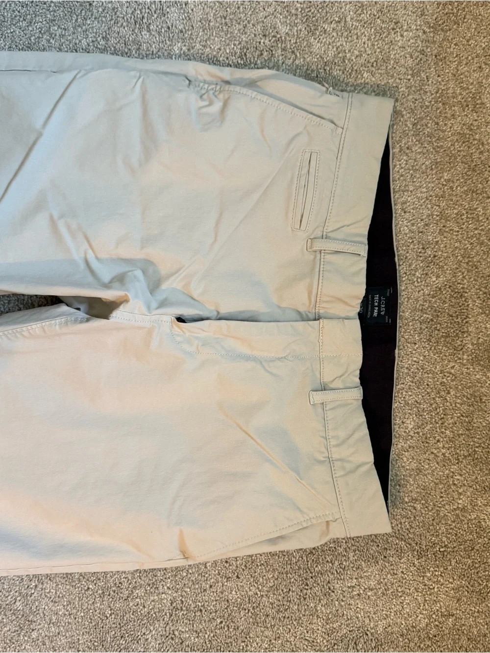 J. Crew Men’s Slim Pant in Light Beige